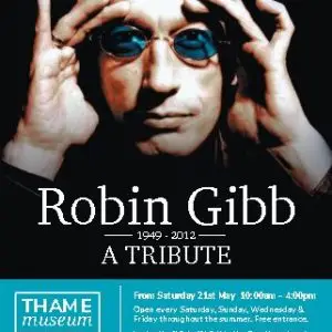 Robin Gibb Tribute Poster