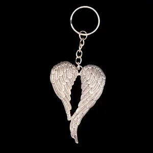 Silver Wings Key Ring