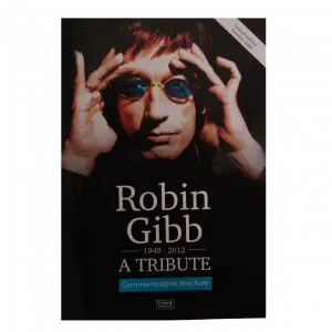 Robin Gibb Official Thame Museum, Limited Edition Brochure