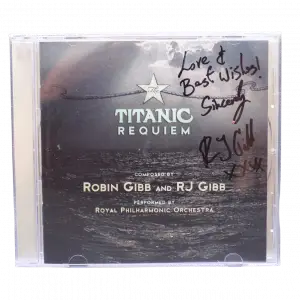 Titanic Requiem CD (signed by Dwina); Photo Gift Set