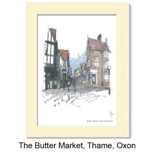 The Buttermarket (10x8 mounted print), Gerald Bright