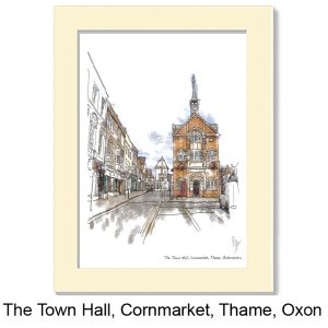 The Cornmarket (10x8 mounted print), Gerald Bright