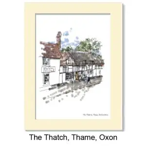 The Thatch (10x8 mounted print), Gerald Bright