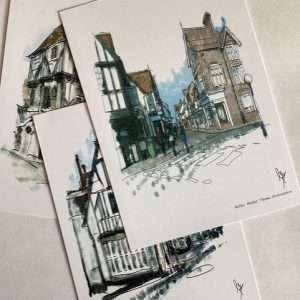 Gerald Bright Postcards (var)