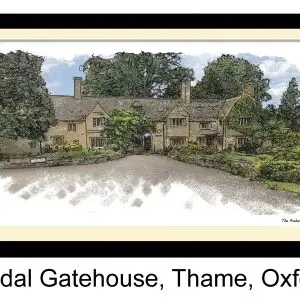 Prebendal (framed print), Gerald Bright