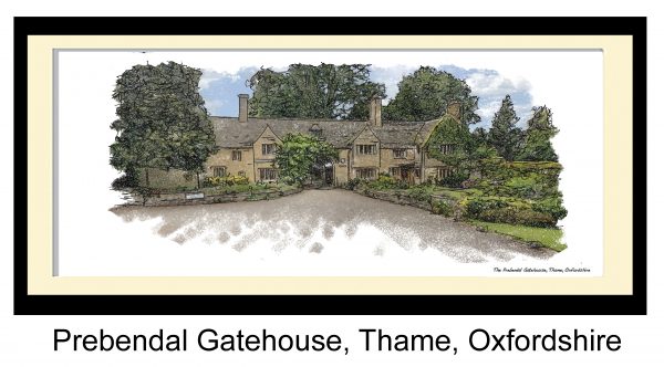 Prebendal (framed print), Gerald Bright