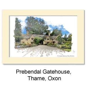 Prebendal (A4 mounted print), Gerald Bright