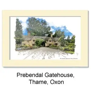 Prebendal (A4 mounted print), Gerald Bright