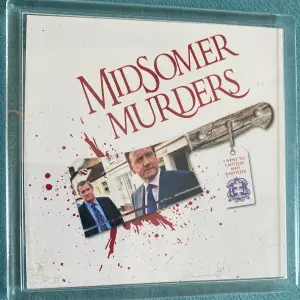 Midsomer Murder Hatchet Coaster (square)