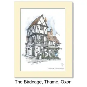 The Birdcage (10x8 mounted print), Gerald Bright