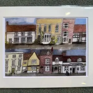 View of Thame High Street by Jeannette Hazel