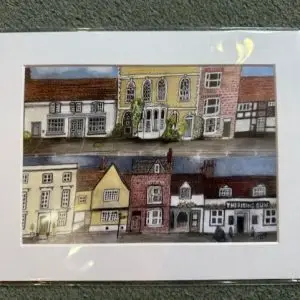 View of Thame High Street by Jeannette Hazel