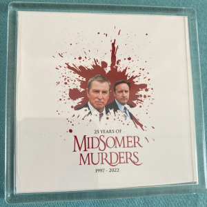 Midsomer Murder Splash Square Coaster