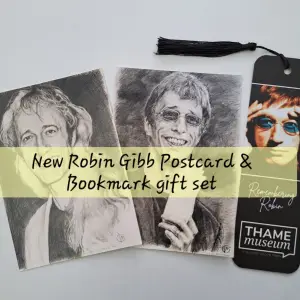 Gift Set, Robin Gibb (2 card set)