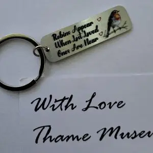 Robin Memorial Key Ring